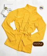 بلوز کبریتی یقه اسکی دخترانه کد 1746 - Image 5