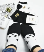 جوراب نخی خرسی کد 62