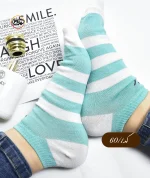 جوراب نخی راه راه