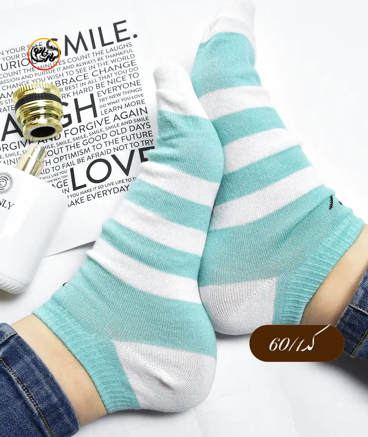 jorab.nakhi.dokhtarone.rahrah جوراب نخی راه راه