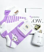 جوراب نخی طرحدار کد 63