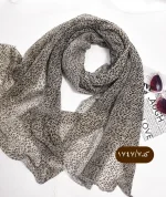 شال مجلسی لمه شنی پوست ماری کد 1747 - Image 6