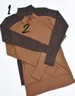 بلوز استین بلند فینگردار کبریتی کد 1763 - Image 3