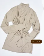 بلوز استین بلند فینگردار کبریتی کد 1763 - Image 4