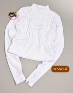 کراپ نگین دار استین بلند کد 1769 - Image 4