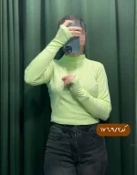 کراپ نگین دار استین بلند کد 1769 - Image 4