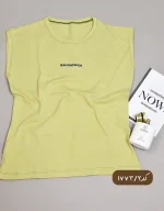 تیشرت نخ پنبه بالنسیاگا کد 1773 - Image 4