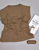 تیشرت نخ پنبه بالنسیاگا کد 1773 - Image 5