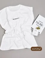 تیشرت نخ پنبه بالنسیاگا کد 1773 - Image 6