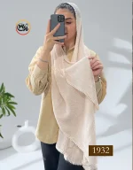 شال پلیسه سکه ای کد 1932