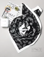 مینی اسکارف ابریشم توییل شنل کد 1796 - Image 5