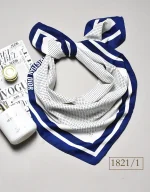 مینی اسکارف خال خالی ابریشم توییل