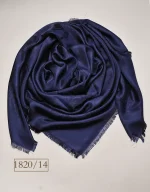 روسری نخ ابریشم ژاکارد طرح هرمس کد 1820 - Image 3