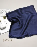 روسری نخ ابریشم ژاکارد طرح هرمس کد 1820 - Image 16