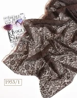 شال مجلسی گیپور طرح گل کد 1953 - Image 2