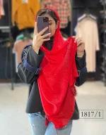 شال حریر کریشه لمه کد 1817 - Image 2