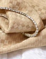 شال ژاکارد نگین دوزی کد 1788 - Image 2