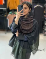 شال نخی راه راه کد 1816