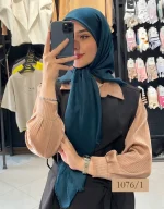 روسری نخی ساده 100 پرزی - تصویر 6