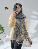 شال مجلسی شیفون کد 1818