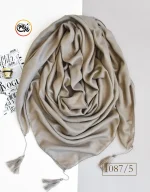 روسری ساده نخی ضد چروک تارا کد 1087 - Image 10