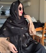 شال مشکی مجلسی